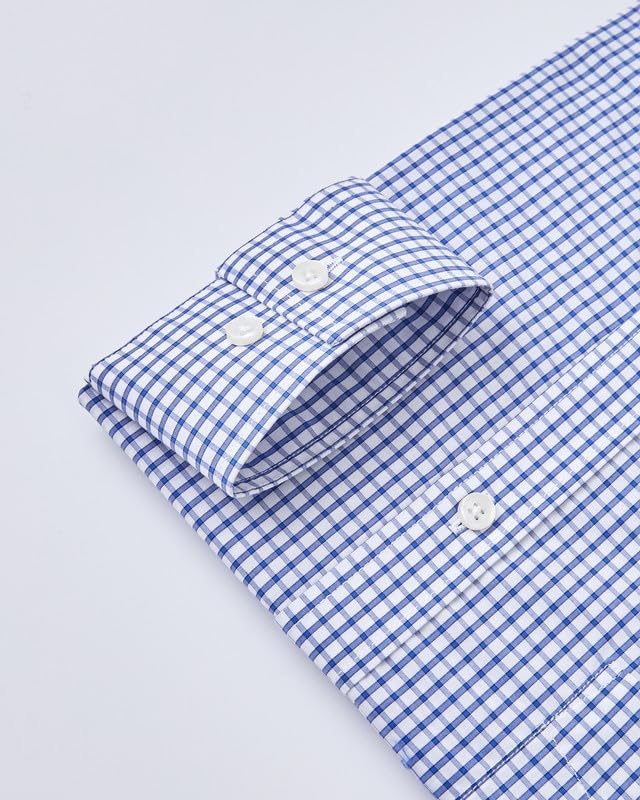HOTYear In Year Out Wrinkle Free Dress Shirt for Men Regular Fit Long Sleeve Wrinkle Resistant Shirt