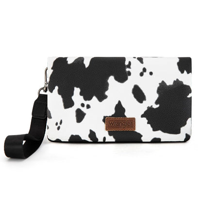HOTWrangler Crossbody Wallet Small Purse Womens Wristlet Wallet RFID Blocking Bifold Clutch Credit Card Holder Purse
