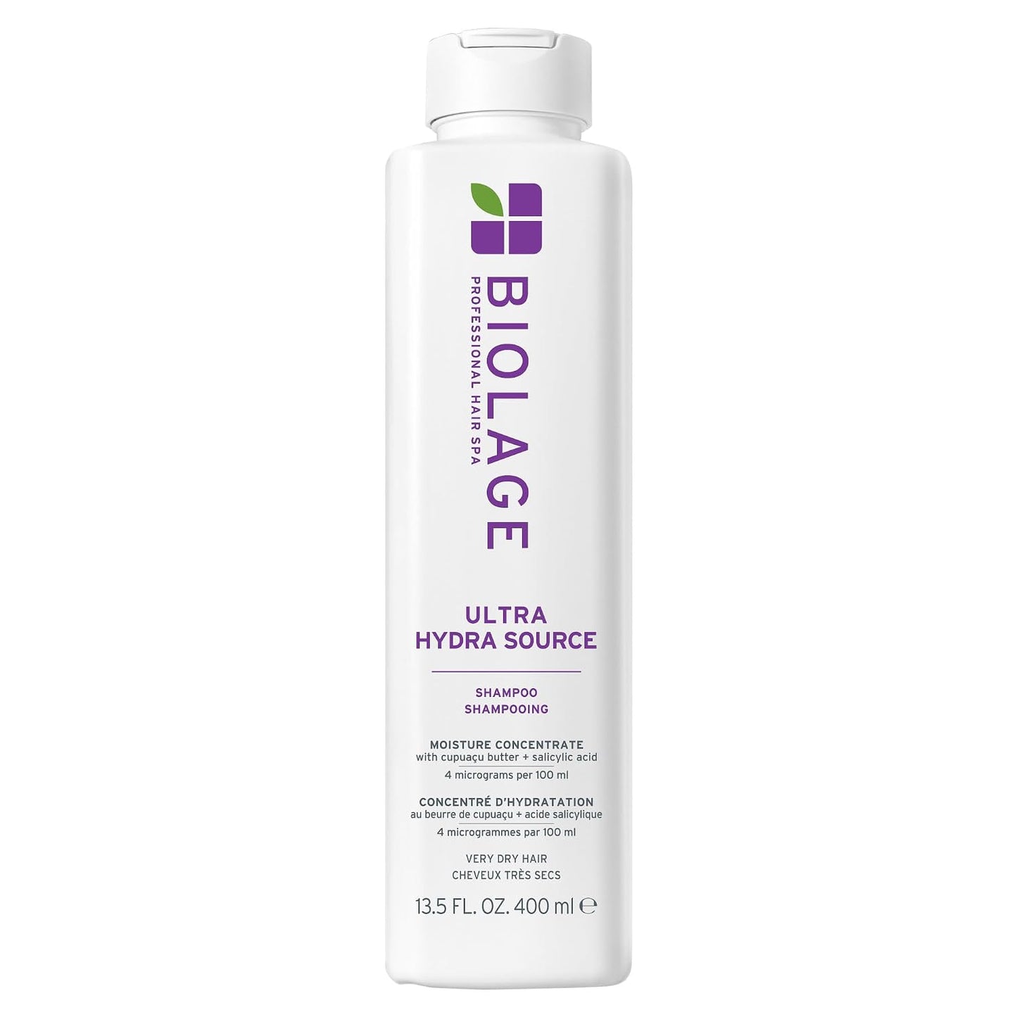 HOTBiolage Ultra Hydra Source Shampoo - Deeply Moisturizes & Conditions Very Dry Hair, For Thick Hair