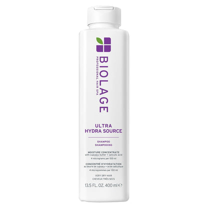 HOTBiolage Ultra Hydra Source Shampoo - Deeply Moisturizes & Conditions Very Dry Hair, For Thick Hair