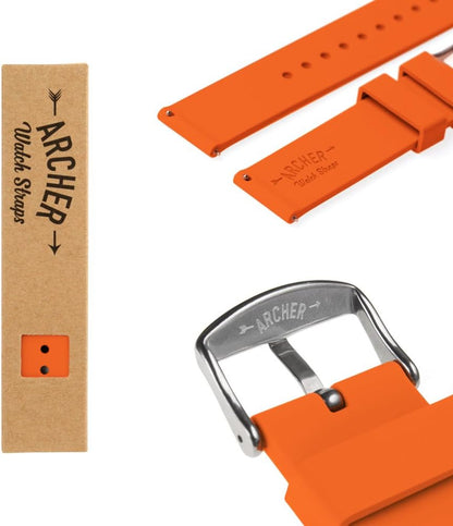 HOTArcher Watch Straps - Soft Silicone Quick Release Watch Bands