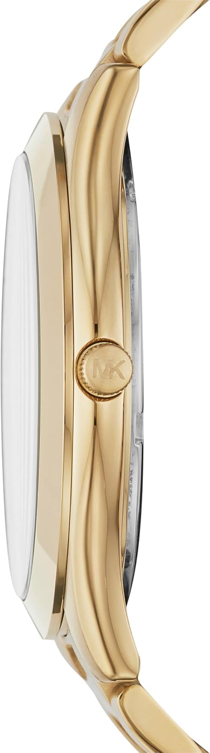 HOTMichael Kors Oversized Slim Runway Men's Watch, Stainless Steel Watch for Men