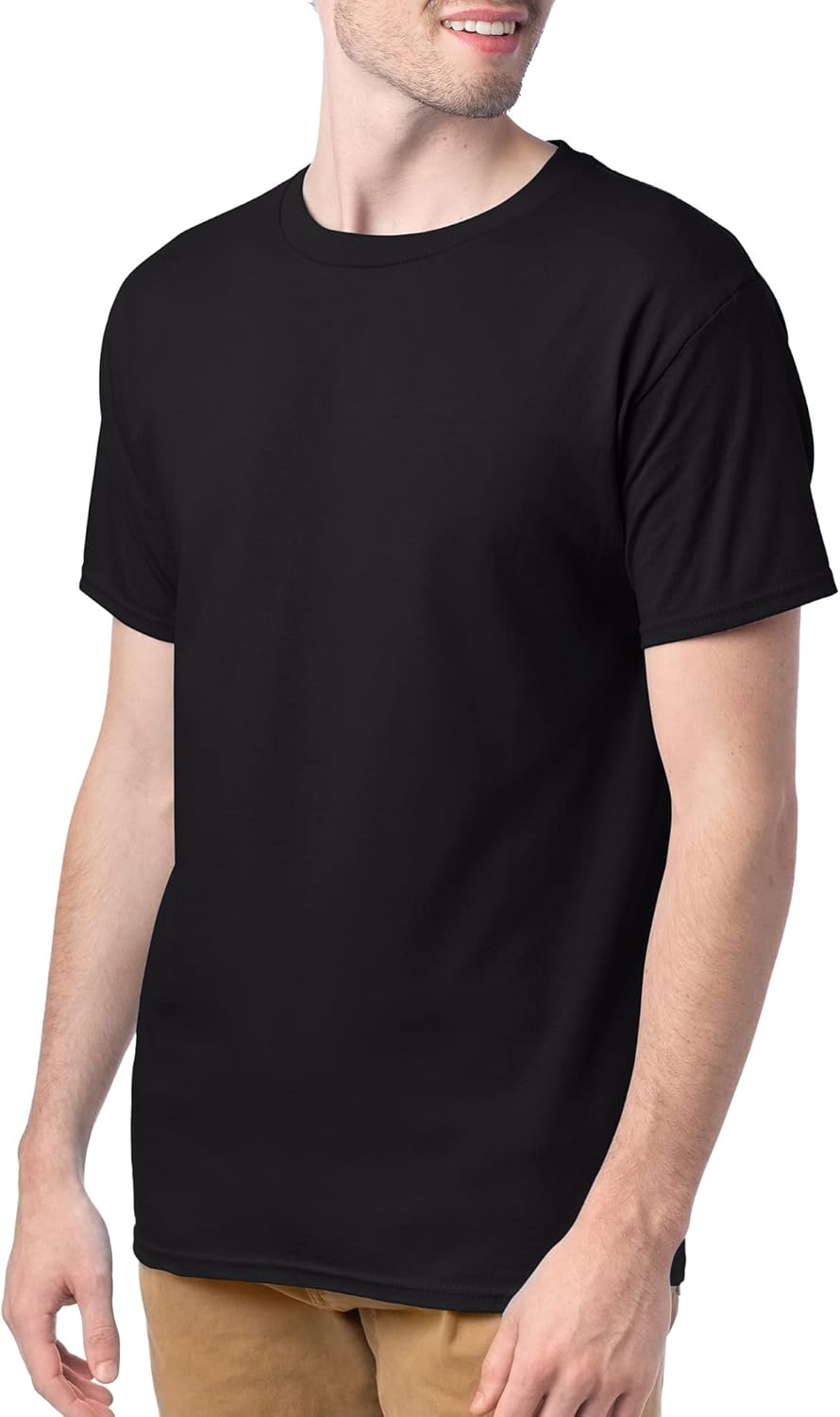 HOTHanes Men's T-Shirt Pack - 4 or 6 Pack - Essential-T Crewneck Cotton T-Shirts - Everyday Men's Clothing - Big & Tall