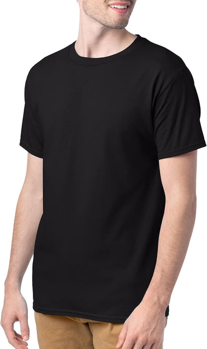 HOTHanes Men's T-Shirt Pack - 4 or 6 Pack - Essential-T Crewneck Cotton T-Shirts - Everyday Men's Clothing - Big & Tall