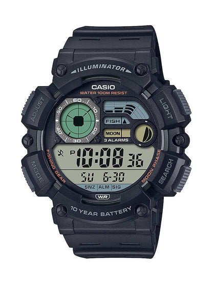 HOTCasio WS1500H Series | Men’s Digital Watch | 100 SEC Stopwatch | Countdown Timer | LED Light | 100 Meter Water Resistance | Multi Function Alarm | Auto Calendar | Dual Time| 10 Yr Battery