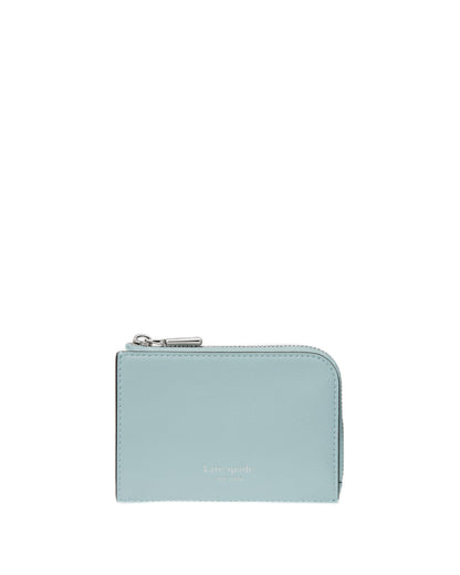 HOTkate spade new york Mini Zip Card Case Pebbled Leather Mini Zip Card Case