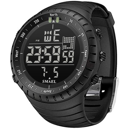 HOTL LAVAREDO Mens Digital Watch Sports Military Watches Waterproof Outdoor Chronograph Wrist Watches for Men with LED Back Ligh/Alarm/Date