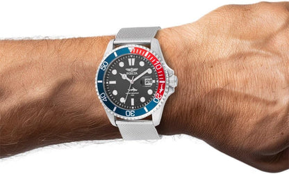 HOTInvicta Pro Diver Men 43mm Stainless Steel Steel Black dial PC32 Quartz