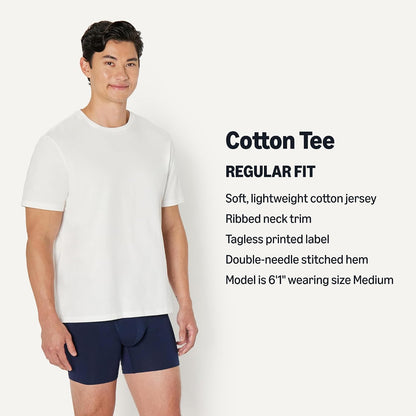 HOTAmazon Essentials Men's Regular-Fit Short-Sleeve T-Shirt, Pack of 6