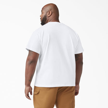 HOTDickies Men's Heavyweight Heathered Short Sleeve Pocket T-Shirt