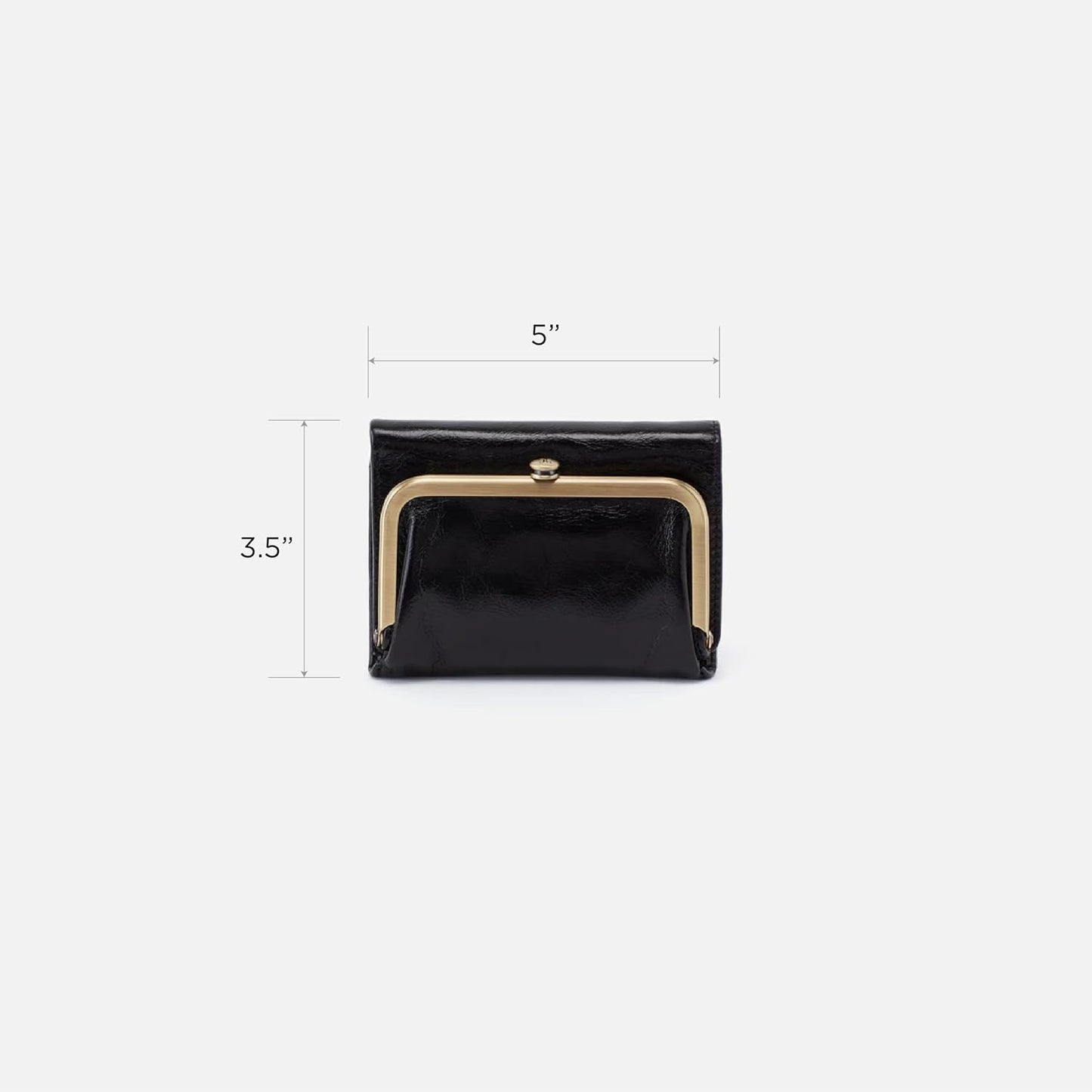 HOTHOBO Robin Women Wallet Trifold Black