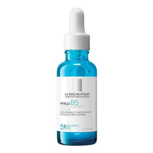 HOTLa Roche Posay Hyalu B5 Suractivated Hyaluronic Acid Serum for Face, 1 oz | Visibly plumps & hydrates skin with Vitamin B5 & Madecassoside. Oil-free anti-wrinkle formula safe for sensitive skin types.