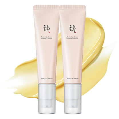 HOTBeauty of Joseon Revive Eye Serum with Retinal Niacinamide Correction for Puffy Eye Bags Fine Lines Dark Circles Wrinkles, Korean Skin Care 30ml, 1.01 fl.oz