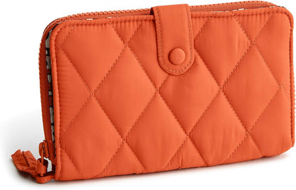 HOTVera Bradley womens Large Tab Wallet, Nylon | Large