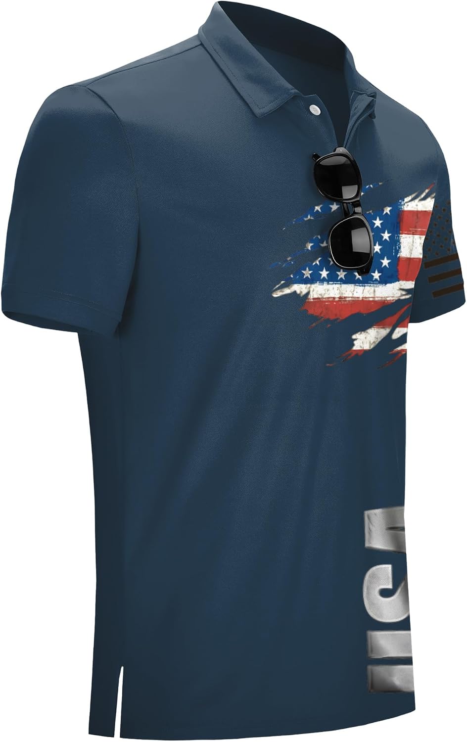 HOTPoriff Mens Polo Shirts Short Sleeve Golf Shirt Dry Fit Athletic T-Shirt Moisture Wicking Top (S-3XL)