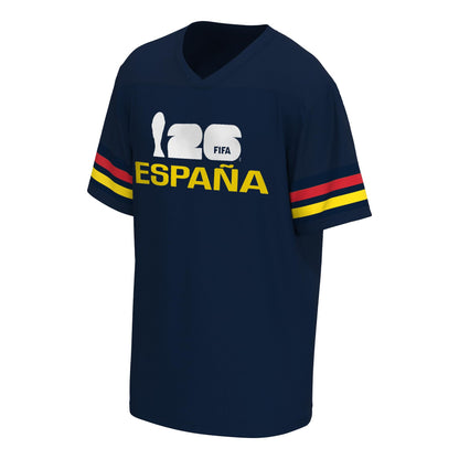 HOTOuterstuff FIFA World Cup 2026 Mens Short Sleeve V-Neck Football Jersey