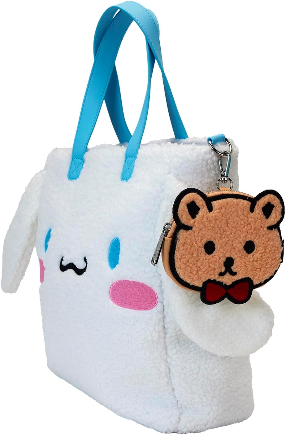 HOTLoungefly Sanrio Cinnamoroll Sherpa Tote Bag with Coin Bag