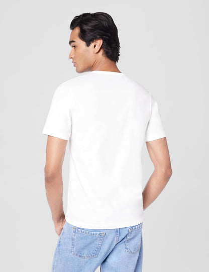 HOTBOSS Men's Logo Embroidered Cotton Tee 3 Pack