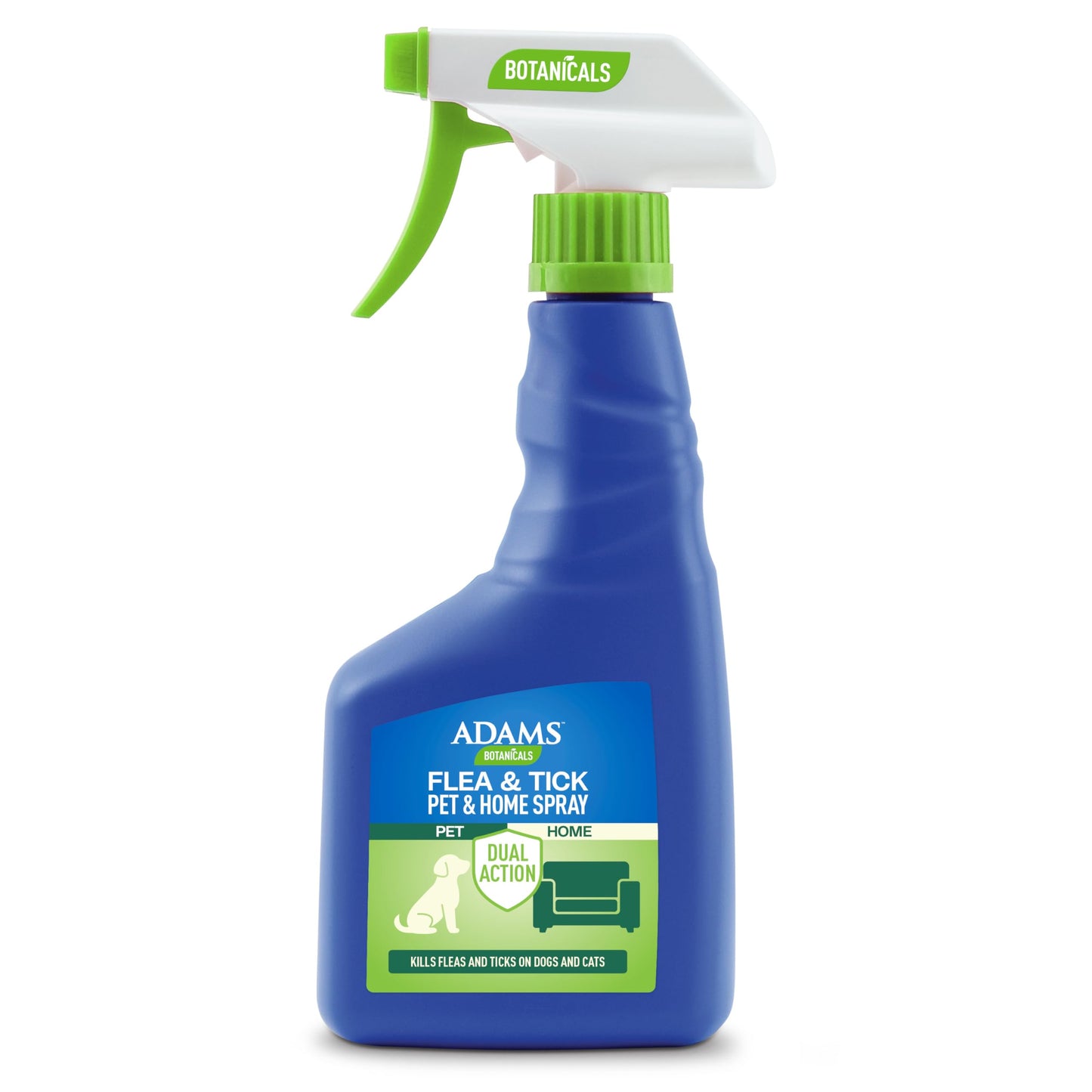 HOTADAMS Flea & Tick Home Spray for Indoor House Treatment, Tick and Flea Spray for Home, Carpet, Furniture & Pet Bedding, Controls Bed Bugs, Cockroaches, Spiders & Mosquitoes, 24 oz