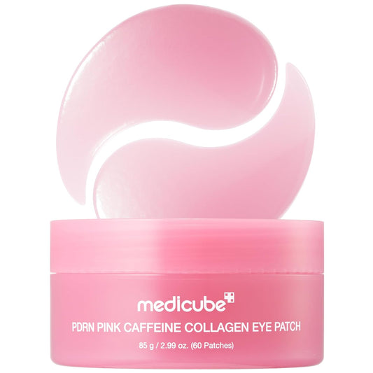 HOTmedicube Eye Patch PDRN Caffeine Collagen | Gel Eye Patches for the appearance of Dark Circles, Undereye Bags | Firming, Age-Defying Care with Retinol, Collagen | Korean Skincare | 30 Pairs