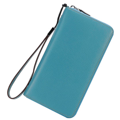 HOTLavemi Small Compact Women Wallet RFID Blocking Genuine Leather Bifold Purse with ID Windows