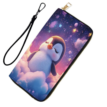HOTRFID Blocking Wristlet Wallet for Women & Teen Girls-Large Capacity Leather Phone Clutch with Removable Strap,