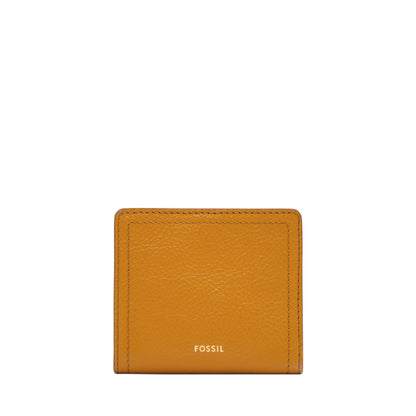 HOTFossil Women's Logan RFID-Blocking Leather Mini Multifunction Bifold Wallet