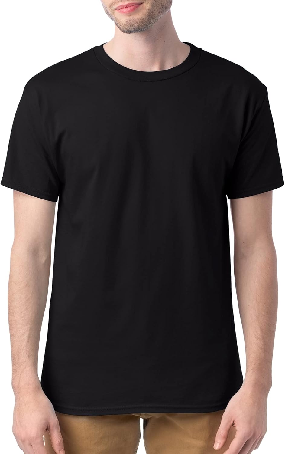 HOTHanes Men's T-Shirt Pack - 4 or 6 Pack - Essential-T Crewneck Cotton T-Shirts - Everyday Men's Clothing - Big & Tall