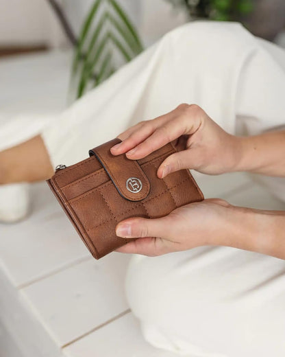 HOTBOSTANTEN Crossbody Bag for Women ＆ Wallet for Women Leather RFID Blocking Card Holder