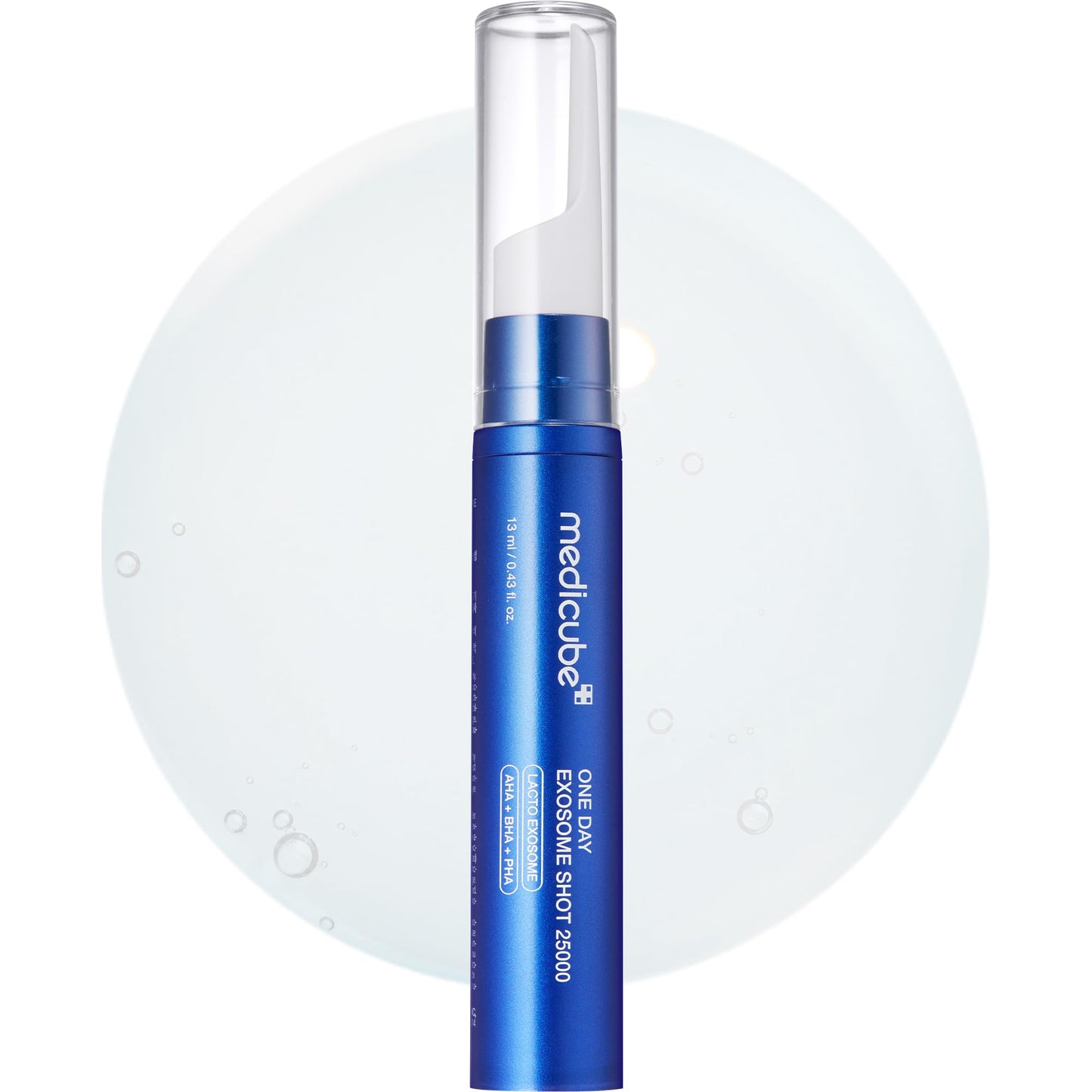HOTmedicube Exosome Shot Zero 7,500 PPM Spicule Facial Serum | Liquid Skin Booster Serum | Exosome, AHA+BHA+PHA | Pore Care, Dead Skin Cells, Skin Texture | Korean Skincare, 1.01 fl.oz