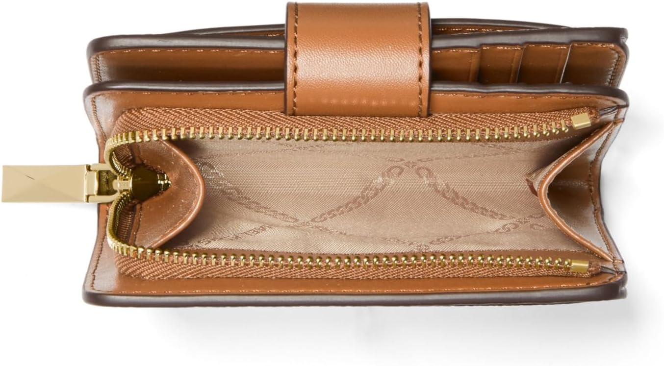 HOTMichael Kors Women's Mk Charm Small Tab Compact Pocket Wallet