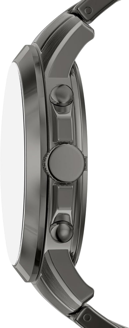 HOTFossil Men's Watch, Grant Quartz Stainless Steel Chronograph Watch for Men
