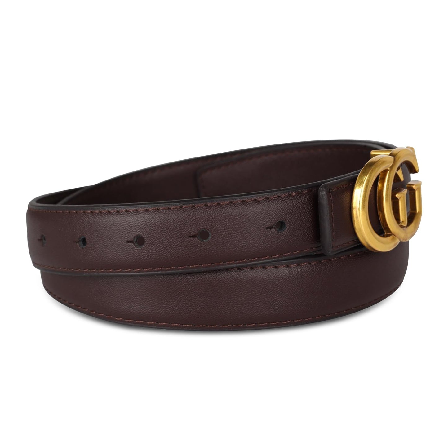 HOTAurolran Women's Leather Belt with Buckle - Ideal for Dresses, Jeans, and Coats