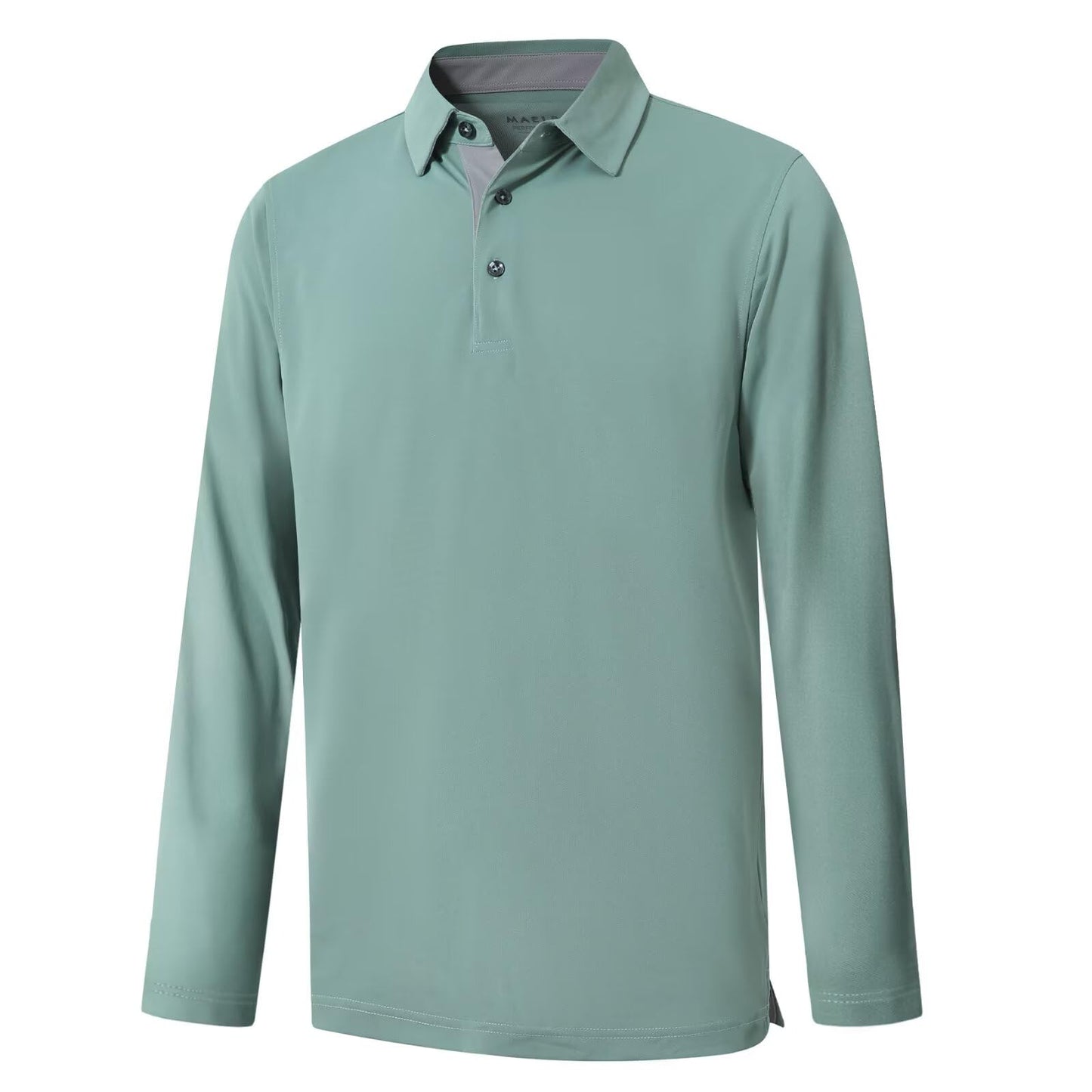 HOTMens Golf Shirt Short and Long Sleeve Moisture Wicking Dry Fit Performance Solid Casual Pique Golf Polo Shirts for Men