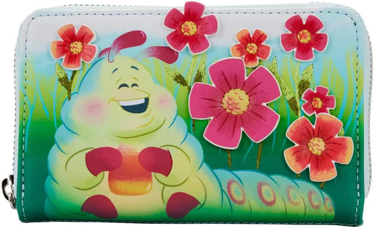 HOTLoungefly Women's Disney Pixar A Bugs Life Earth Day Zip-Around Wallet