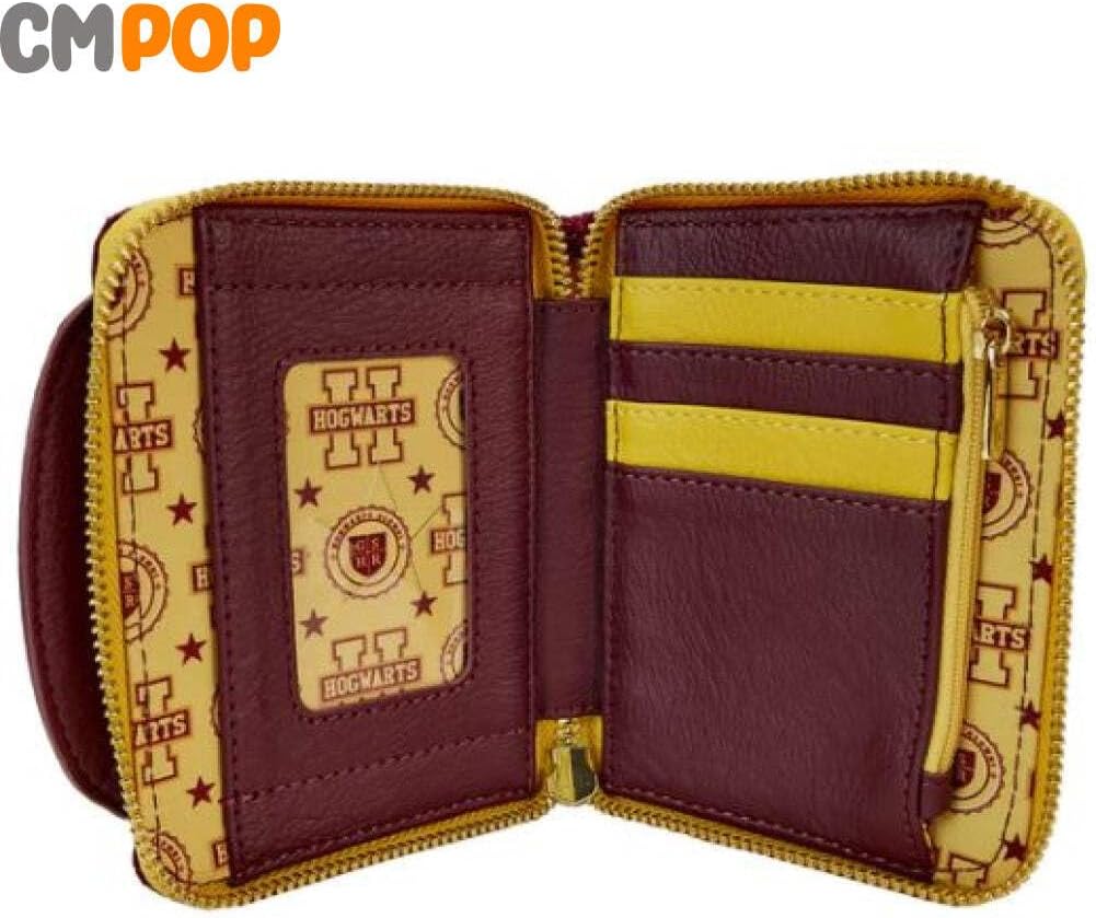HOTLoungefly Harry Potter Hogwarts Crest Varsity Jacket Zip Around Wallet