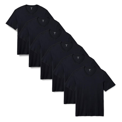 HOTAmazon Essentials Men's Regular-Fit Short-Sleeve T-Shirt, Pack of 6