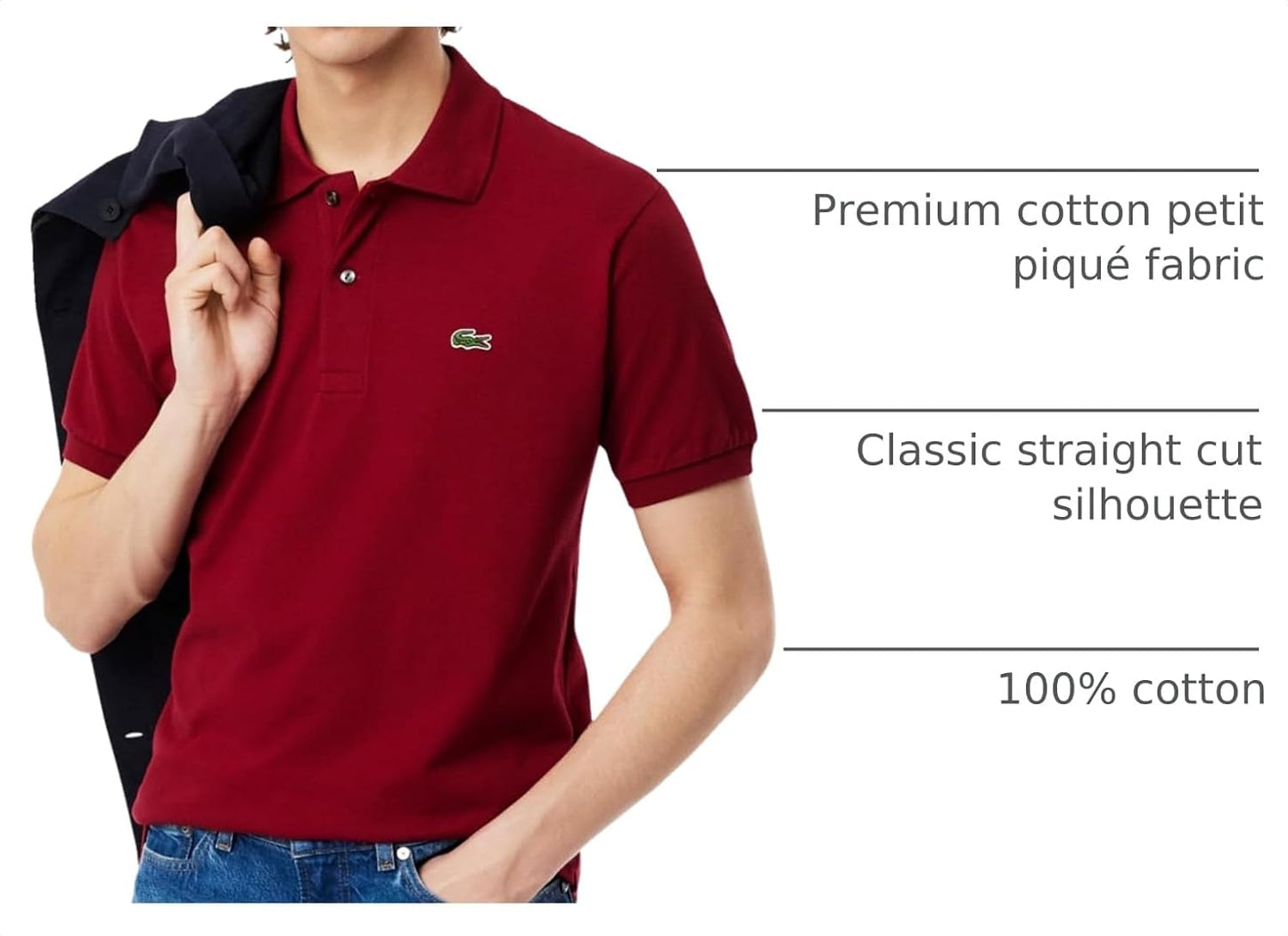 HOTLacoste Men's Original Cotton Pique Polo