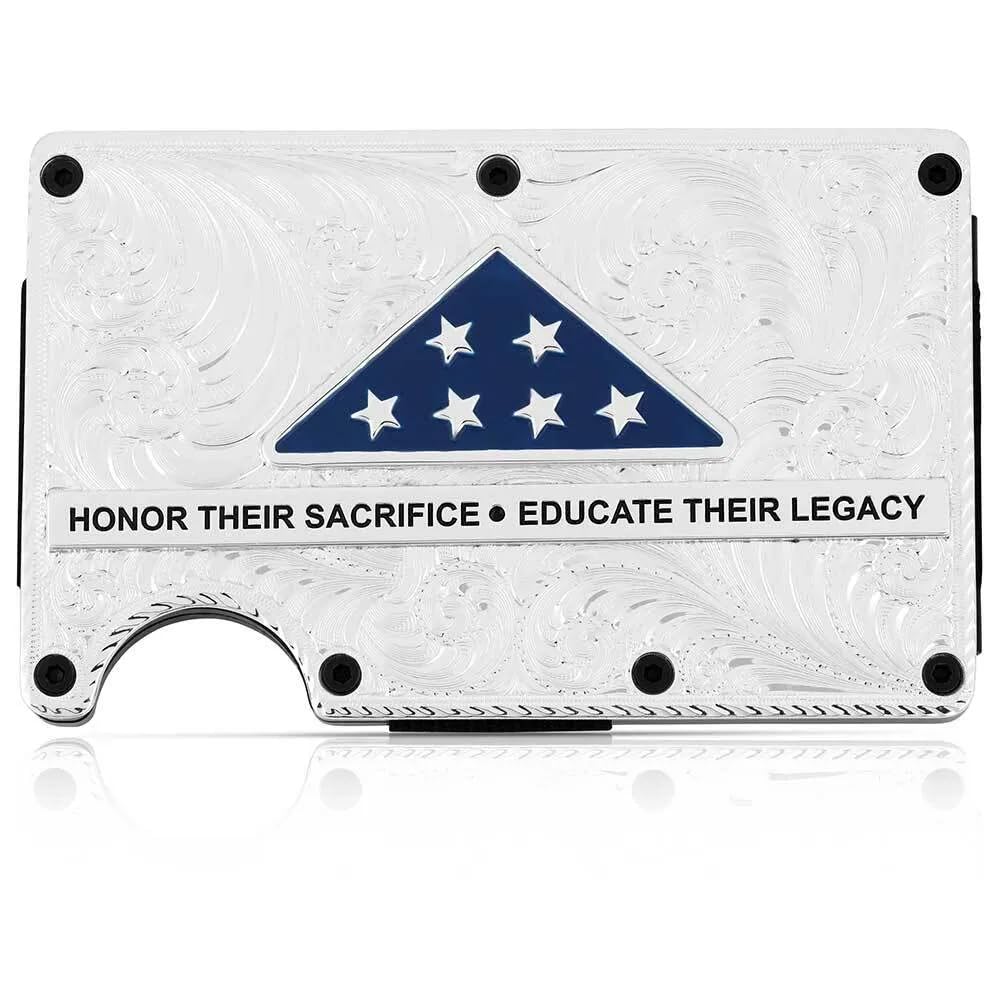 HOTMontana Silversmiths Made in the USA Western Lifestyle Credit Card & Cash Case (Montana Classic)
