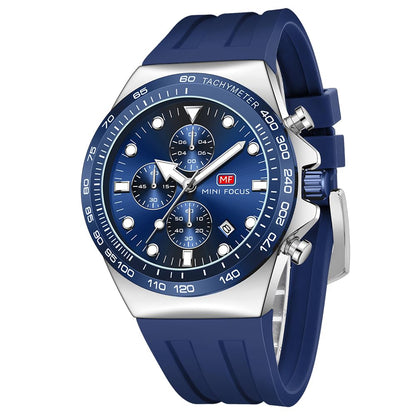 HOTAIMES Watch for Men Sport Military Waterproof Chronograph Mens Watches Analog Quartz Big Face Classic Stylish Fashion Casual Designer Business Work Wrist Watch Elegant Gift for Men
