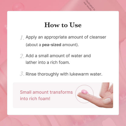 HOTmedicube Facial Cleanser PDRN Marshmallow Whip Cleanser | Deep Cleansing Foam - Uneven Skin Tone with Salmon DNA PDRN, Hydrating & Nourishing Gentle Cleanse, Korean Skincare, 4.23 oz