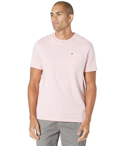 HOTTommy Hilfiger Men's Essential Short Sleeve Cotton Crewneck Pocket T-Shirt
