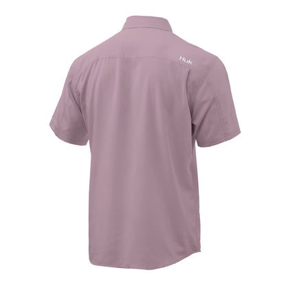 HOTHUK Men's Tide Point Kc Scott Original Artwork Short Sleeve Shirt, Fishing Button Down