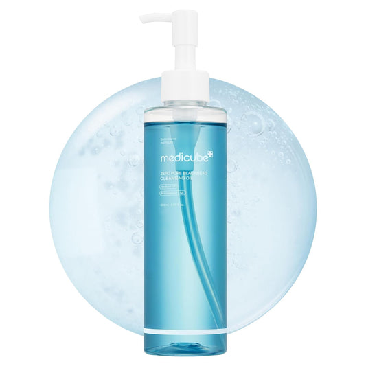 HOTmedicube Cleansing Oil Zero Pore Blackhead | Makeup Remover for all skin types, Daily Moisture Facial Cleanser, Low-Irritation | Korean Skin Care (205ml / 6.93 fl.oz)