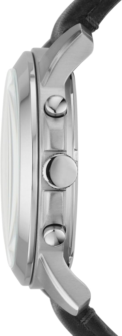HOTFossil Men's Watch, Grant Quartz Stainless Steel Chronograph Watch for Men
