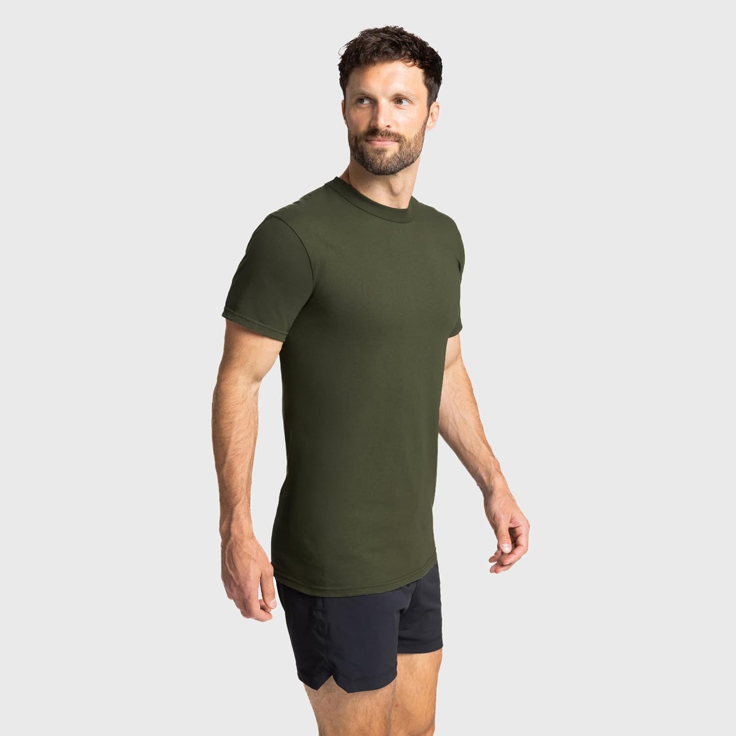 HOTSoffe Men's 3 Pack - USA Poly/Cotton Military Tee