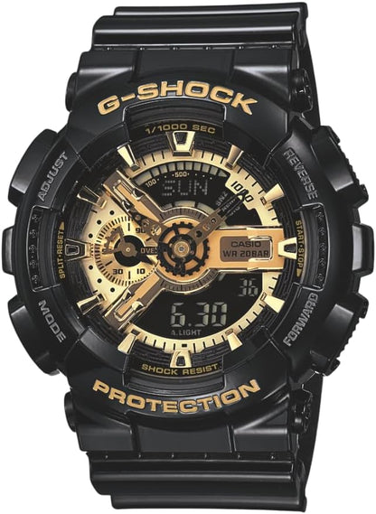 HOTG-Shock X-Large Combi GA110 Black/Gold One Size