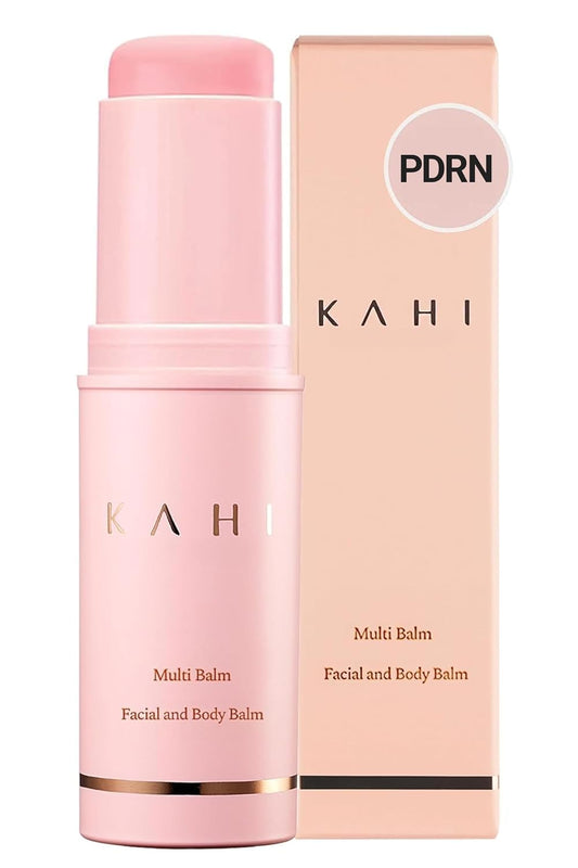 HOTKAHI Wrinkle Bounce Multi Balm Stick | PDRN Collagen Wrinkle Stick | Korean Skin Care |All-in-One Hydrating Lip Balm Eye Cream Neck Cream Make Up Base & Face Mist Moisture Balm