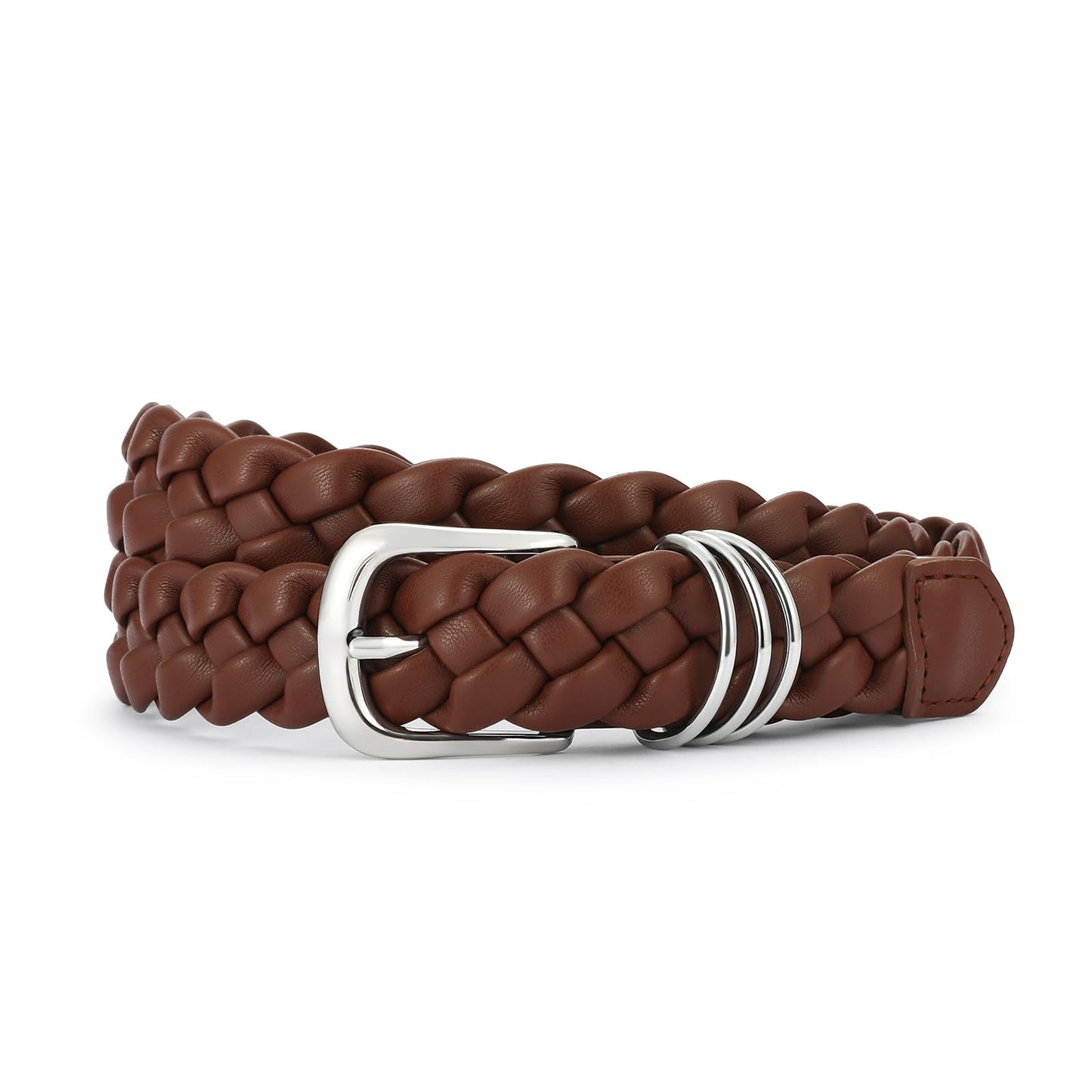 HOTBelts for Women with Gold Buckle Faux Leather Belts Fashion Casual belts for jeans