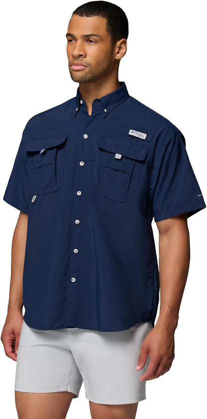 HOTColumbia Men's PFG Bahama II Short Sleeve Fishing Shirt